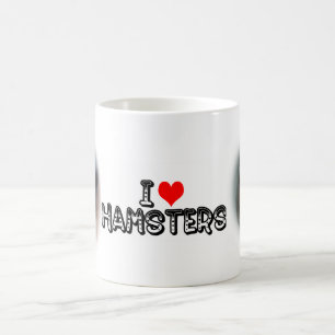 I (hart) hamsters koffiemok