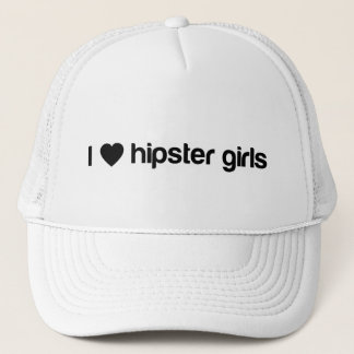 I (hart) hipstermeisjes trucker pet