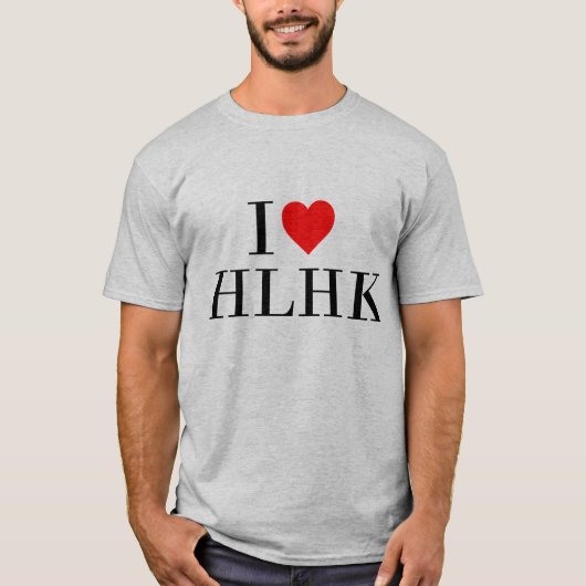 I #hart HLHK T-shirt (Voorkant)