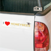 I Hart Honeybees bumper sticker (Op Truck)