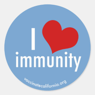 I Hart Immuniteit Sticker