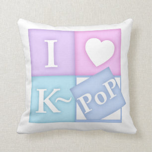I Hart K~Pop Kussen