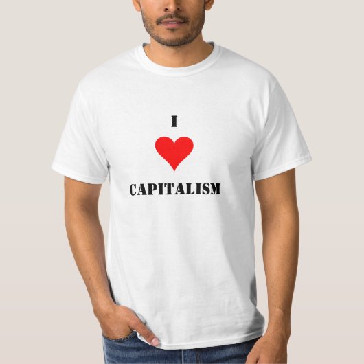 I(hart)kapitalisme T-shirt (Voorkant)
