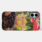 I (Hart) Kenia Buffalo Patch/Print Case-Mate iPhone Case (Achterkant (horizontaal))