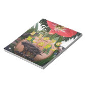 I (Hart) Kenia Buffalo Patch/Print Notitieblok (Linkerzijde)