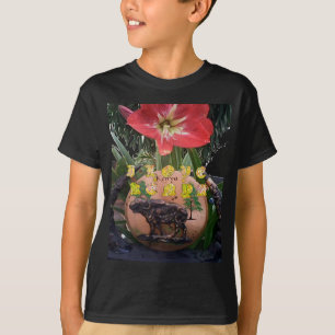 I (Hart) Kenia Buffalo Patch/Print T-shirt