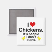 I (Hart)kippen Magneet (Voorkant / Achterkant)