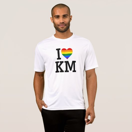 I hart Kylie Minogue NYC Pride T-shirt (Voorkant volledig)