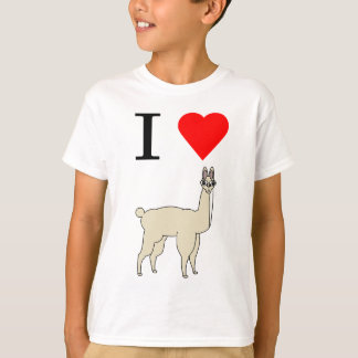 i hart lama t-shirt