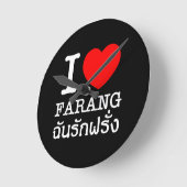 I Hart (Liefde) Farang Ronde Klok (Hoek)