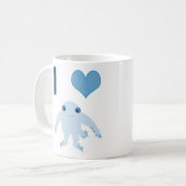 I hart (liefde) Ningen Koffiemok (Voorkant links)