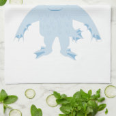 I hart (liefde) Ningen Theedoek (Gevouwen)