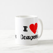 I Hart (Love) Computers Mok (Voorkant rechts)
