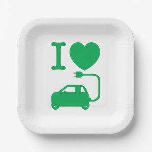 I Hart {Love} NEVs Papieren Bordje