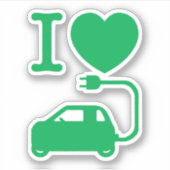 I Hart {Love} NEVs Sticker (Voorkant)