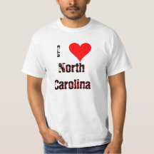 I (hart) Love North Carolina