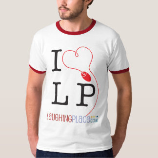 I (hart) LP front design T-shirt