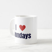 I hart Maandelijkse mok (Voorkant links)