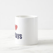 I hart Maandelijkse mok (Center)