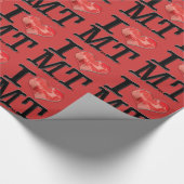 I (hart) MeaT Cadeaupapier (Hoek)