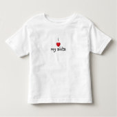 I *hart* mijn akita kinder shirts (Voorkant)