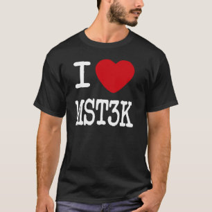 I Hart MST3K (zwart) T-shirt
