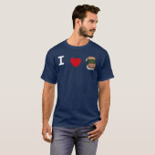 I *hart* Musubi T-Shirt (donker) (Voorkant volledig)