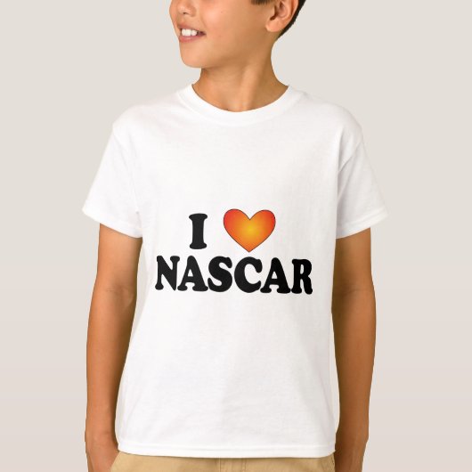 I (hart) NASCAR - Lite Mult-Products T-shirt (Voorkant)