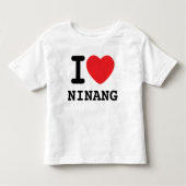 i hart ninang kinder shirts (Voorkant)