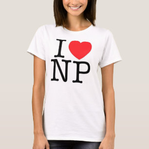 I * hart * NP T-shirt