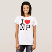 I * hart * NP T-shirt (Voorkant volledig)