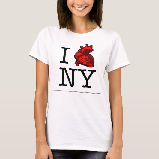 I (hart) NY T-shirt (Voorkant)