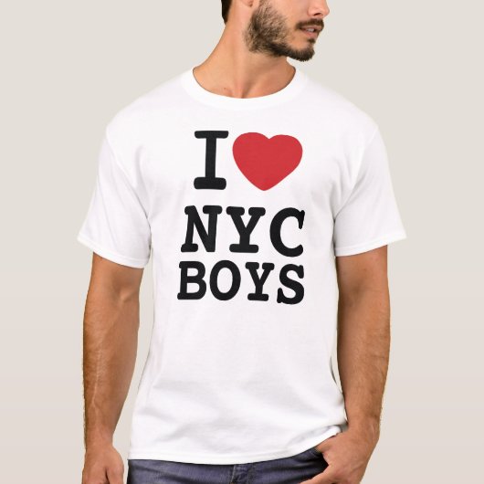 I hart NYC Boys T-shirt (Voorkant)