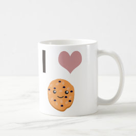 I hart Oatmeel Cookies Koffiemok