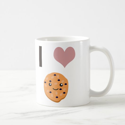 I hart Oatmeel Cookies Koffiemok (Rechts)