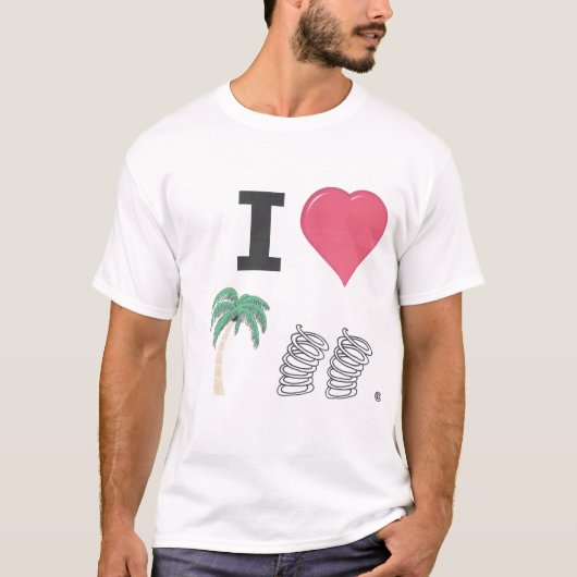 I Hart Palm Springs T-shirt (Voorkant)