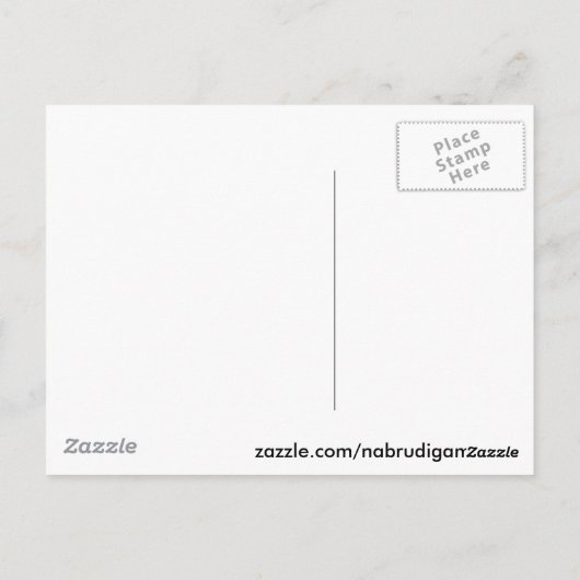 I "hart" parrotlets briefkaart (Achterkant)