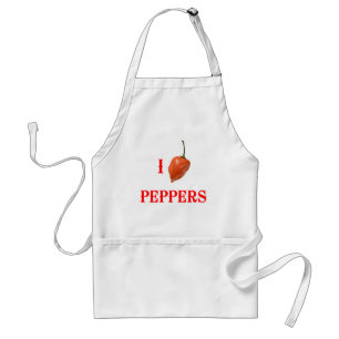 I (Hart) Peppers Standaard Schort