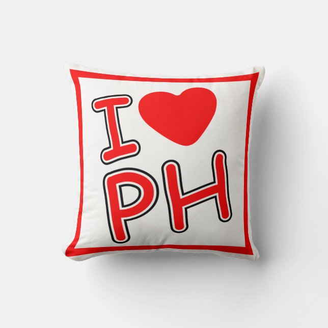 I hart PH Pillow Kussen (Voorkant)