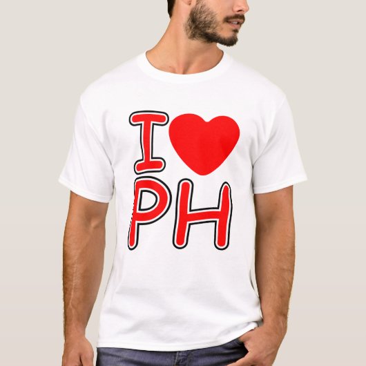I hart PH T-Shirt (Voorkant)