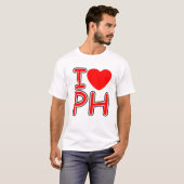 I hart PH T-Shirt (Voorkant volledig)