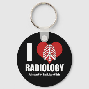 I Hart Radiologie Leuke radioloog Sleutelhanger