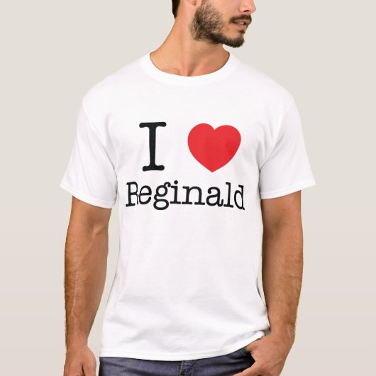 I (hart) Reginald T-shirt (Voorkant)
