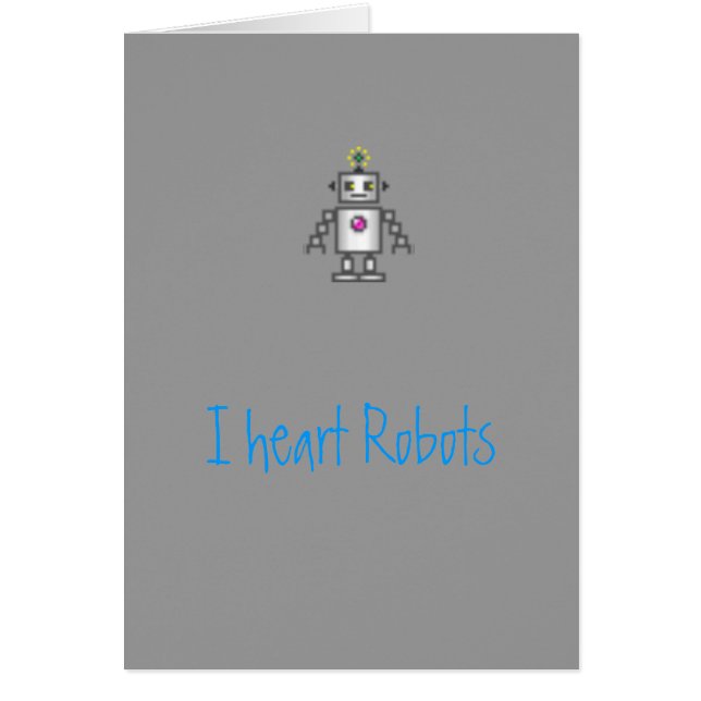 I hart Robots (Voorkant)