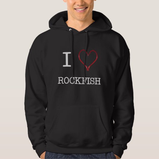 I [Hart] Rockfish Hooded Sweatshirt (Voorkant)
