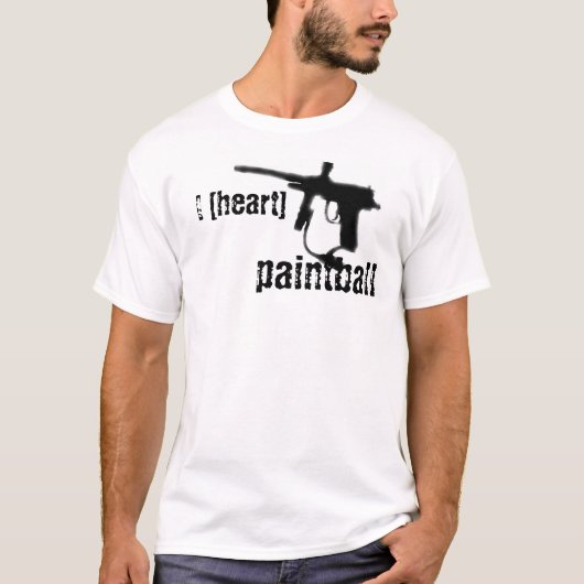 I (hart) schildbal t-shirt (Voorkant)