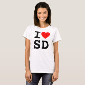 I Hart SD-Shirt T-shirt (Voorkant volledig)