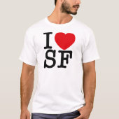 I 'hart' SF T-shirt (Voorkant)