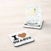 I Hart Sharts Bier Onderzetter (Rechterzijde)