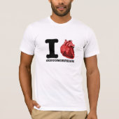 I (hart) SKEUOMORPHISM T-shirt (Voorkant)